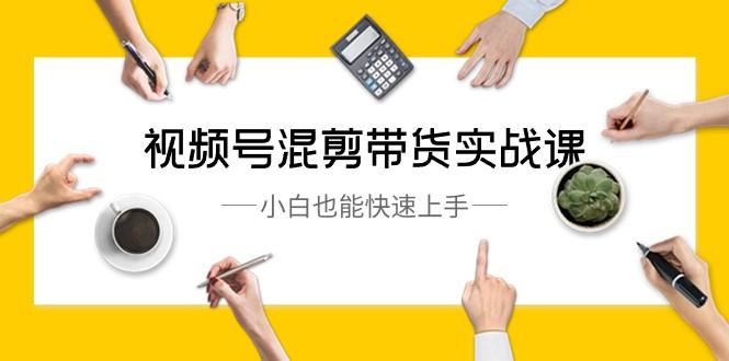 视频号混剪带货实战课，小白也能快速上手（10节课）-禾谷轻创网