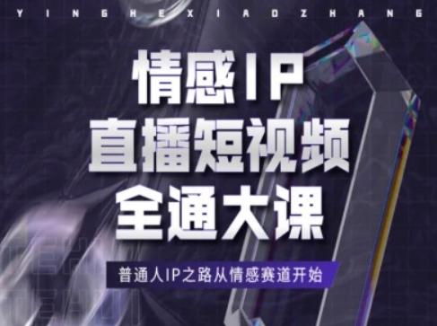 情感IP直播短视频全通大课，普通人IP之路从情感赛道开始-禾谷轻创网