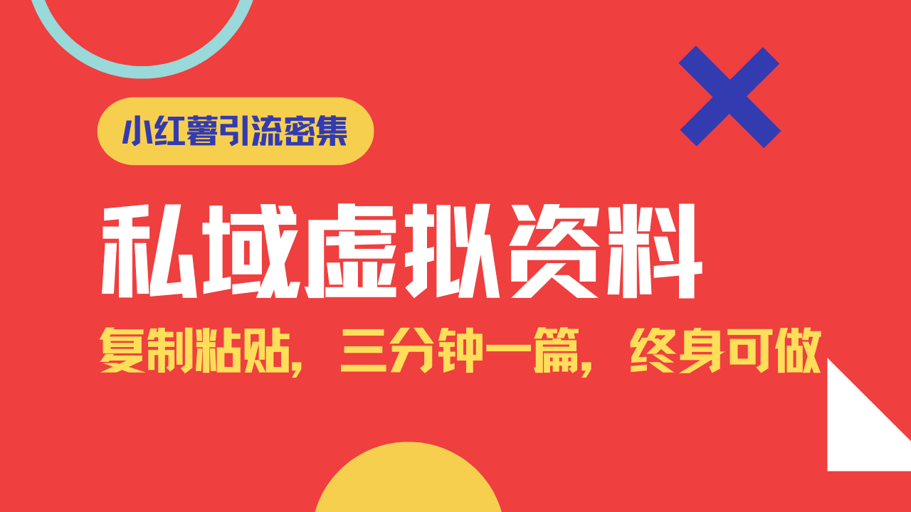 小红书引流私域旅游虚拟资料玩法，复制粘贴，三分钟一篇图文，日入1000...-禾谷轻创网