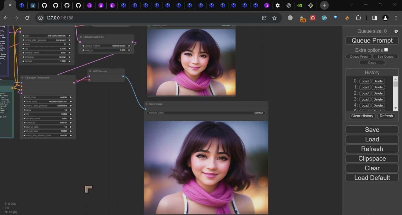 图片[2]-ComfyUI利用Stable Diffusion学习AI GUI工作流程教程-中英字幕-禾谷轻创网