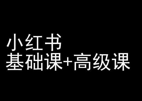 小红书基础课+高级课-小红书运营教程-禾谷轻创网
