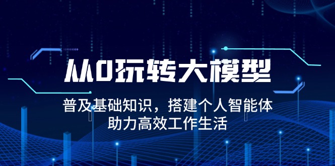 从0玩转大模型，普及基础知识，搭建个人智能体，助力高效工作生活-禾谷轻创网