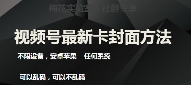 梅花实验室社群最新卡封面玩法3.0，不限设备，安卓苹果任何系统-禾谷轻创网