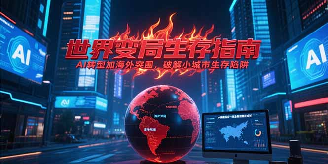 付费文章《世界变局生存指南，AI转型加海外突围，破解小城市生存陷阱》-禾谷轻创网