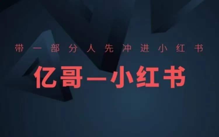 ​​带一部分人先冲进小红书，小红书开店、选品、爆款裂变-禾谷轻创网