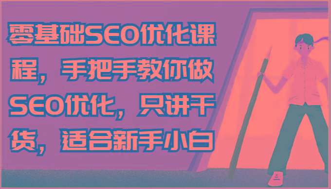 零基础SEO优化课程，手把手教你做SEO优化，只讲干货，适合新手小白-禾谷轻创网