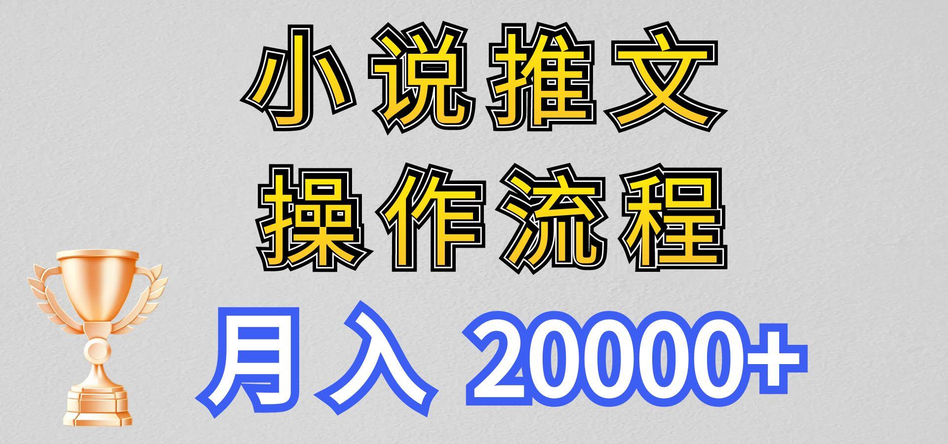 小说推文项目新玩法操作全流程,月入20000+,门槛低非常适合新手-禾谷轻创网