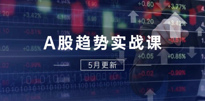 A股趋势实战课：主力动向+政策红利，2025全年策略5月更新-禾谷轻创网