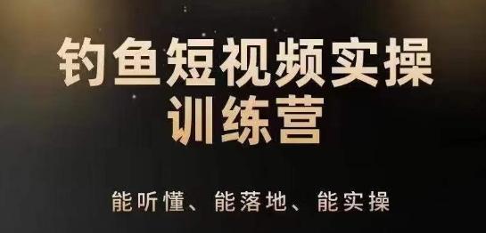 0基础学习钓鱼短视频系统运营实操技巧，钓鱼再到系统性讲解定位ip策划技巧-禾谷轻创网