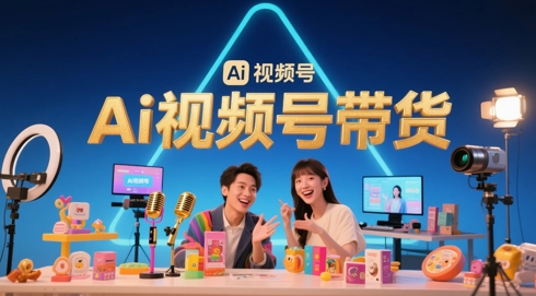 风口已至！AI视频号带货轻松月入过1W，99%的普通人却卡在内容制作门槛-禾谷轻创网