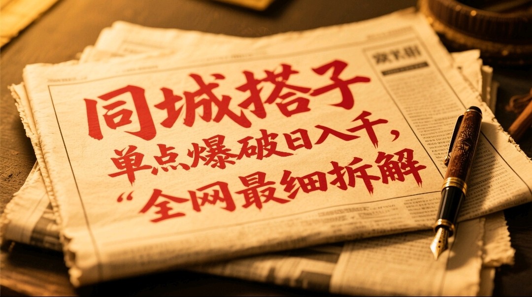 同城搭子群19.9单点爆破日入千,搭子组局月入万,全网最细拆解-禾谷轻创网