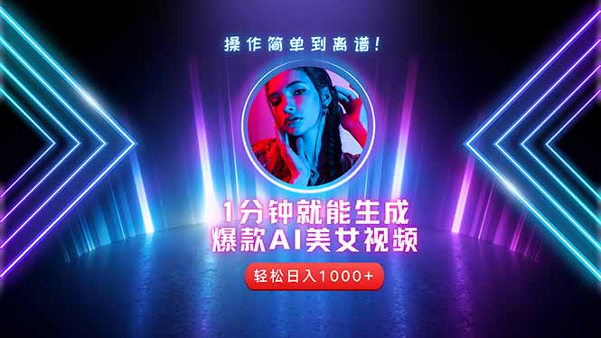 2025年最强副业：用AI做短视频，从零开始打造爆款账号！-禾谷轻创网