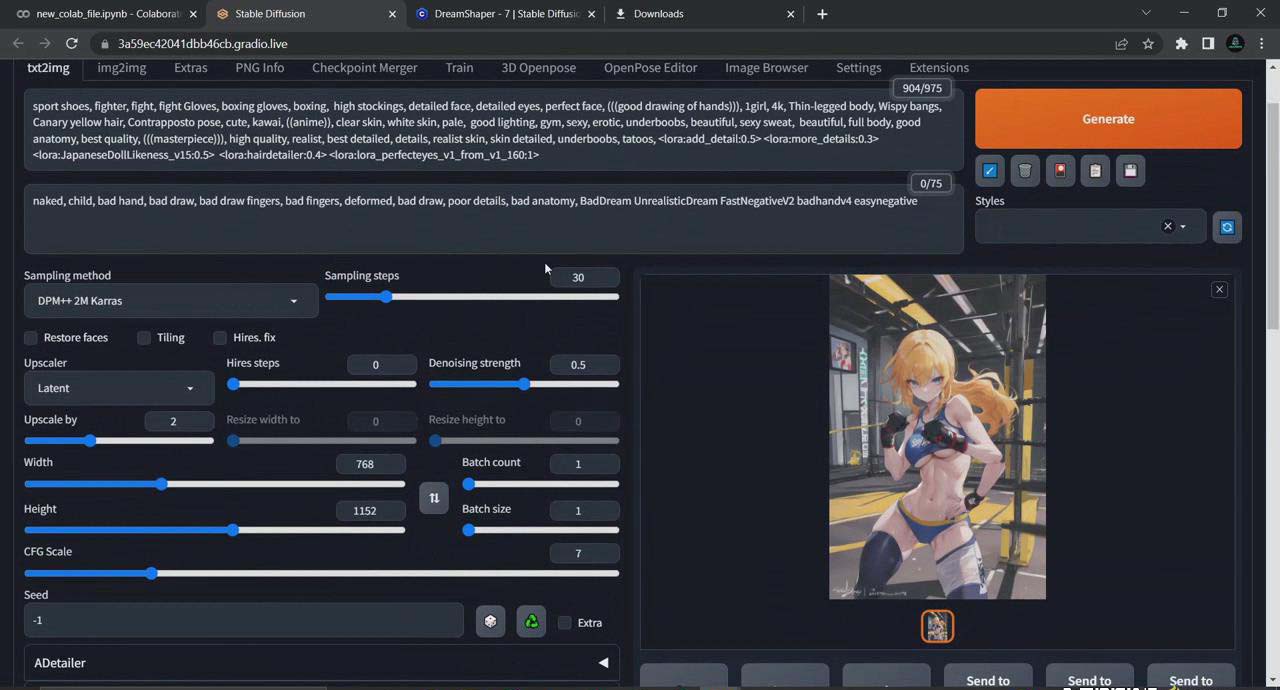 图片[4]-利用Stable Diffusion创建动漫艺术图像使用AI绘画赚钱-中英字幕-禾谷轻创网