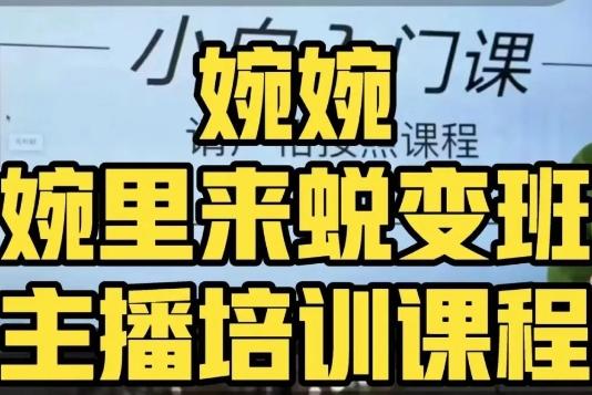 婉婉·婉里来蜕变班（主播课）全方位理解底层逻辑并灵活运用-禾谷轻创网